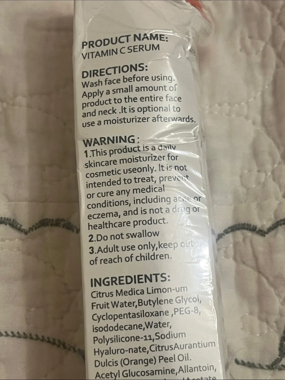 Vitamin C Penetrating Serum - Orange